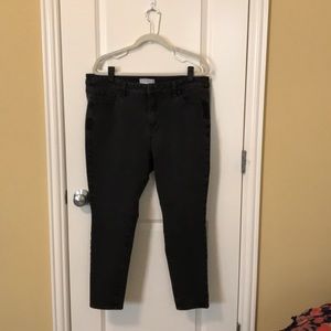 High waisted stretch jeans